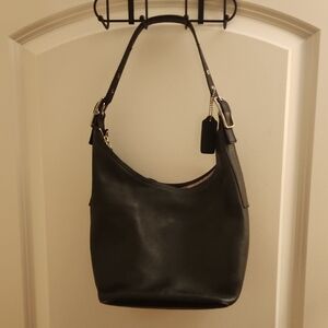 Coach Black Leather Women's Bag